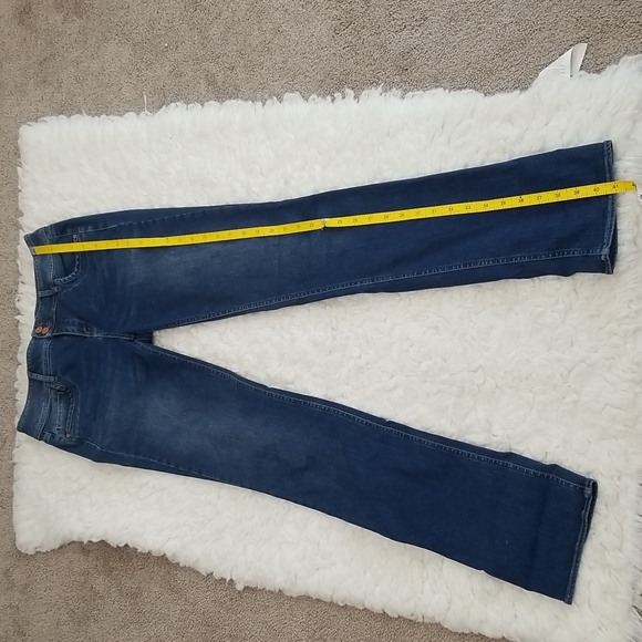 Naf Naf Boot Cut Medium Rise Blue Jean . 8 - Picture 11 of 16